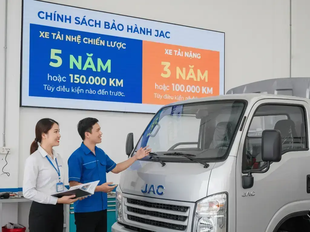 Chính sách bảo hành của JAC