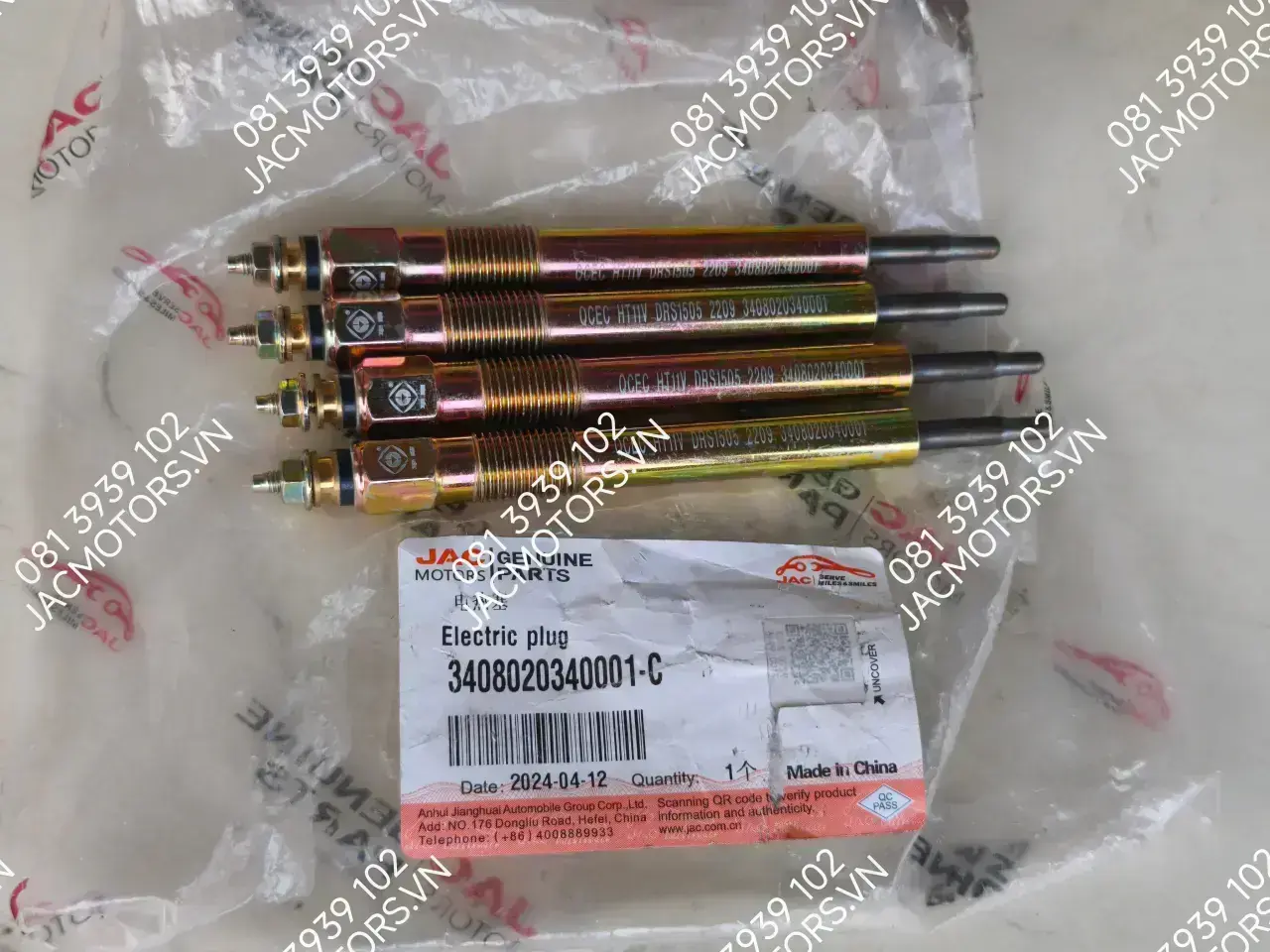 Bugi xong JAC X150 X125